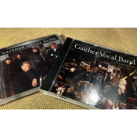 (2) Gaither Vocal Band CD's: Reunion, Volume One and Greatly Blessed - Picture 1 of 9